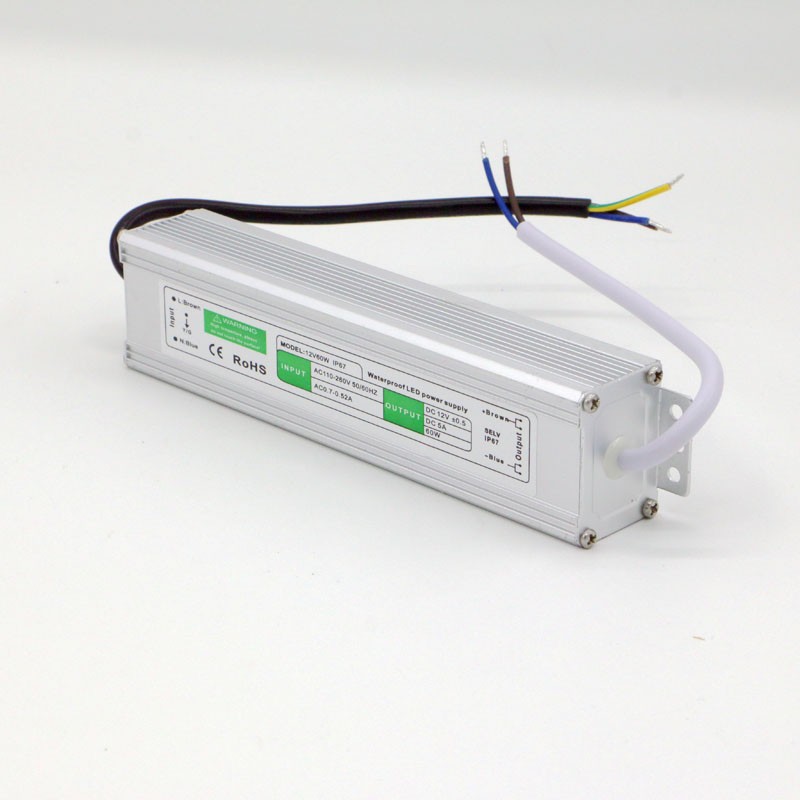 LED灯专用户外防水 DC 12V60W 小的 LED开关电源 安防/适配器电源详情图4