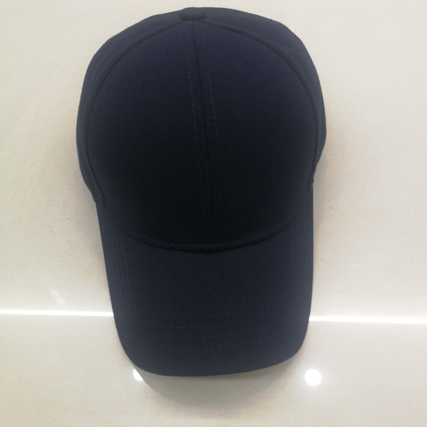 Canvas flat baseball cap