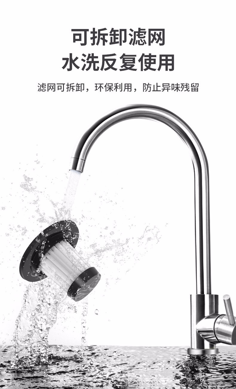 Cordless vacuum cleaner, small handheld mini, ultra-quiet, high-power, powerful car vacuum cleaner - white cordless standard model detail image 14
