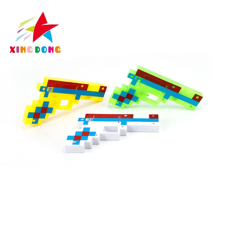 儿童玩具 我的世界 闪光枪 电动声光音乐枪产品图