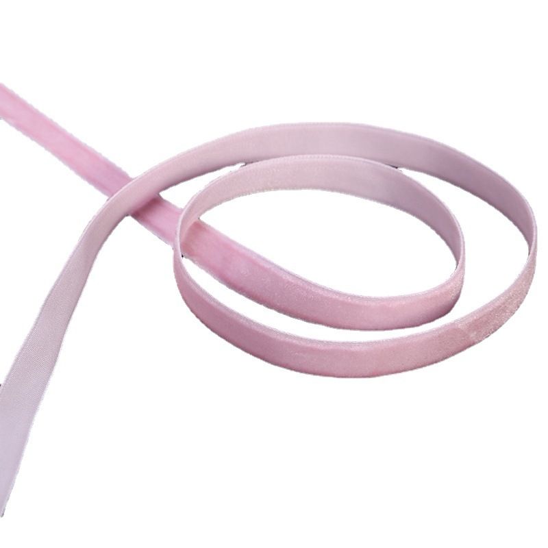 Color Velvet Ribbon Diy Ribbon Accessories Flocking Ribbon Performance Clothing Accessories Gift Packaging Ribbon Specification drawing