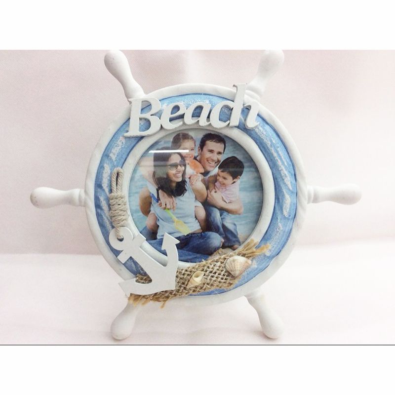 Hongdian Handicrafts, Decorative items, Mediterranean-style home decorations, Helmsman Photo Frame A100