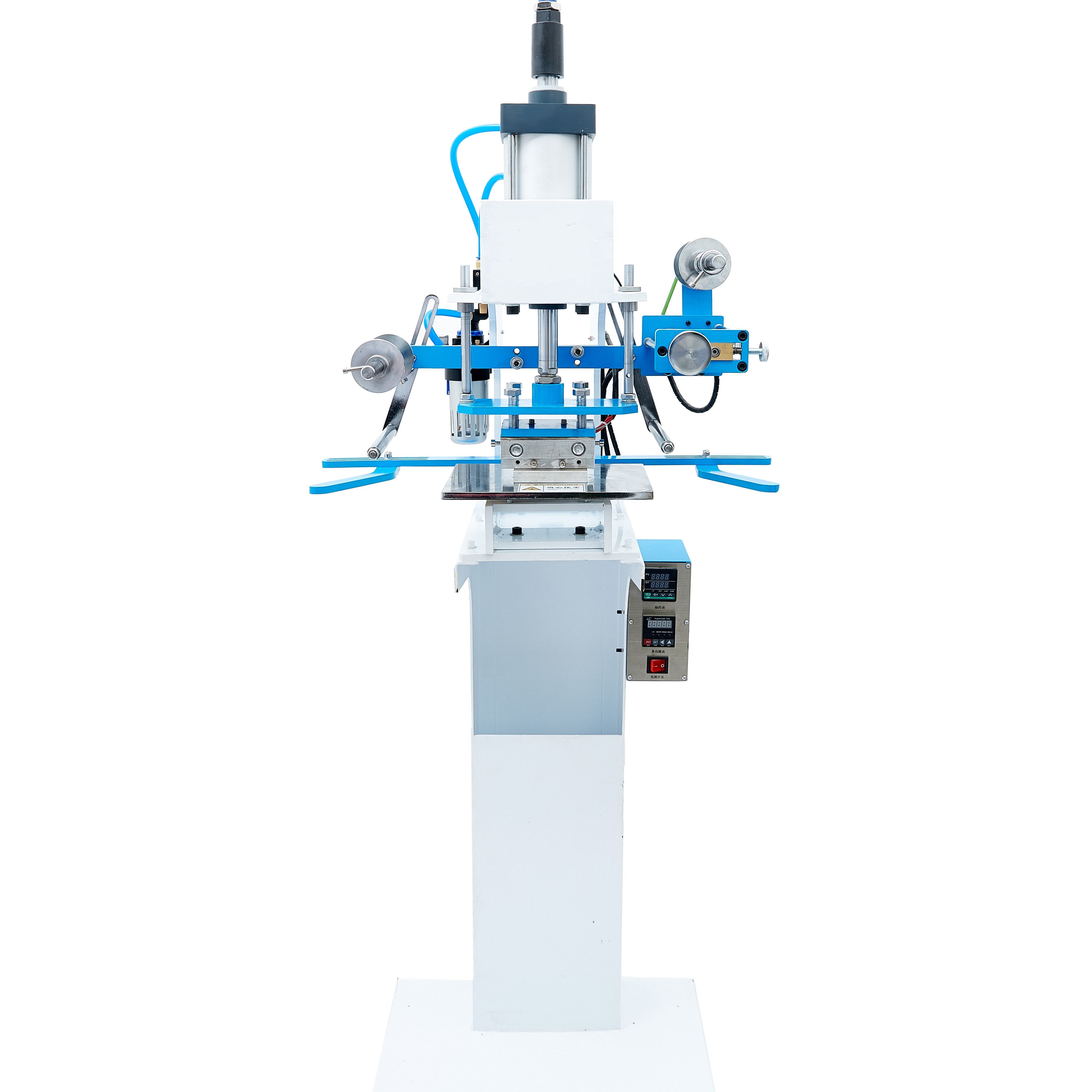Plastic turnover box gilding machine, box gilding machine, lettering machine, rubber frame gilding machine, basket gilding machine
