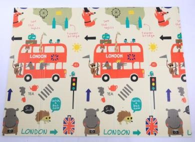 XPE crawling mat, baby crawling foldable baby play mat, children space-saving, foreign trade environmentally friendly cartoon mat detail image 2