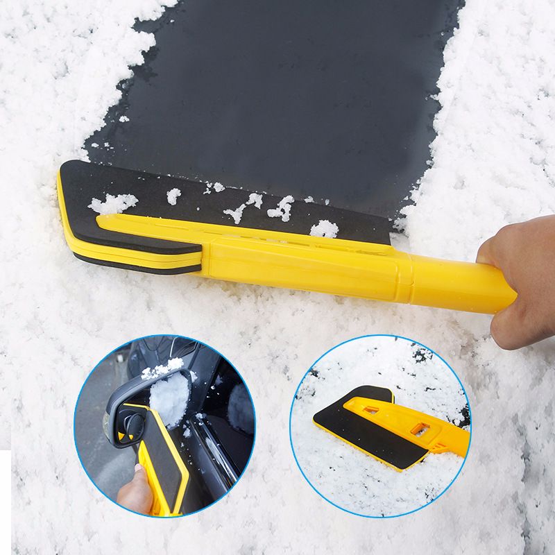 Cross-border e-commerce expandable, detachable and easy to store car snow shovel, EVA sponge does not damage paint, car snow brush, de-icing shovel, long model NB-018 details Picture