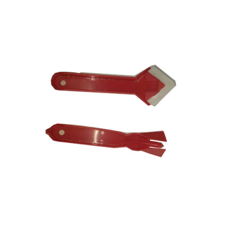 硅胶刮板填缝注浆工具 阴角刮板 塑料铲工具 凹痕修复小刮板详情图4