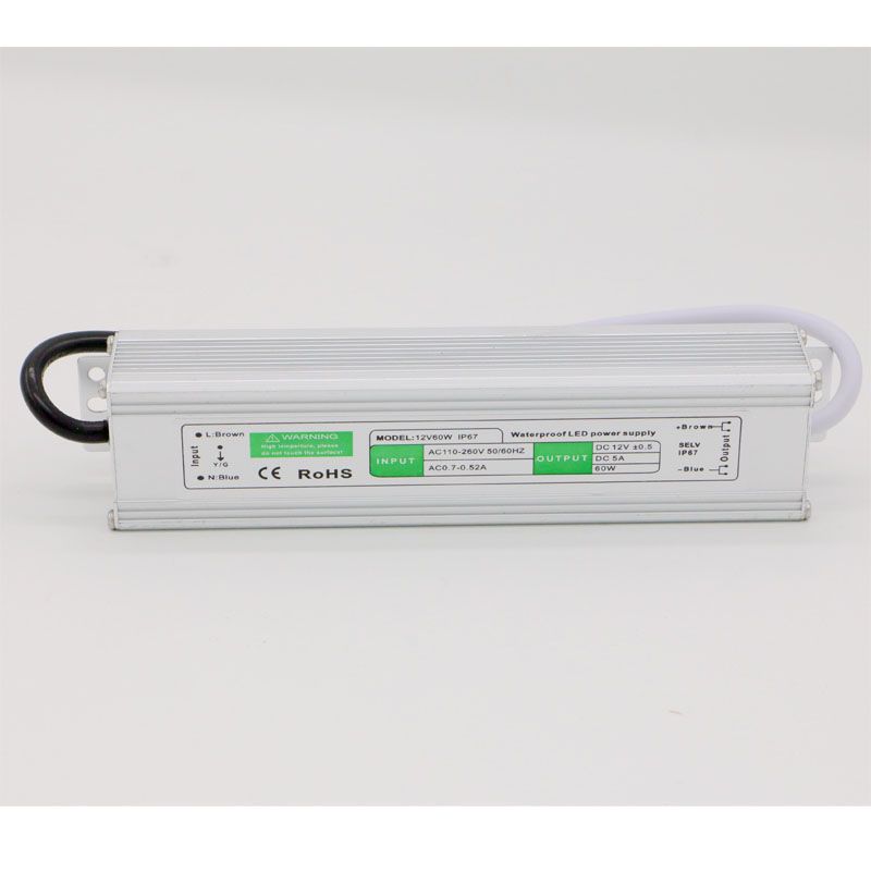 LED灯专用户外防水 DC 12V60W 小的 LED开关电源 安防/适配器电源详情图5