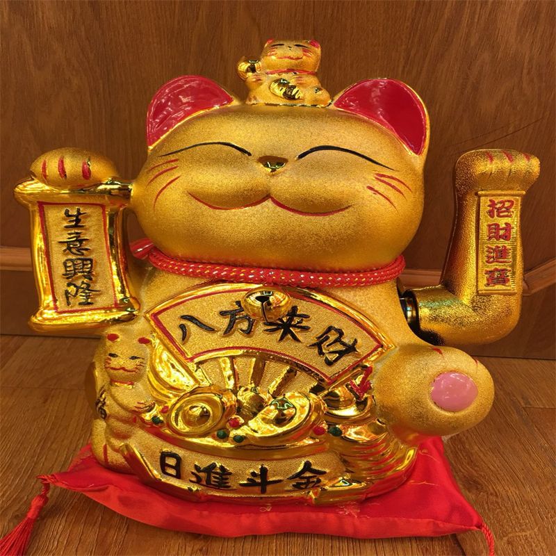 South Thailand eight parties to money shake hand cat shop home can be decorated shake hand cat thumbnail