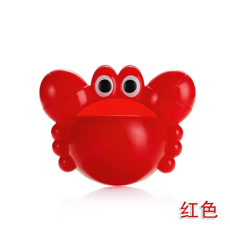 可爱螃蟹强力吸盘壁式牙刷架 创意牙刷牙膏收纳架详情图1
