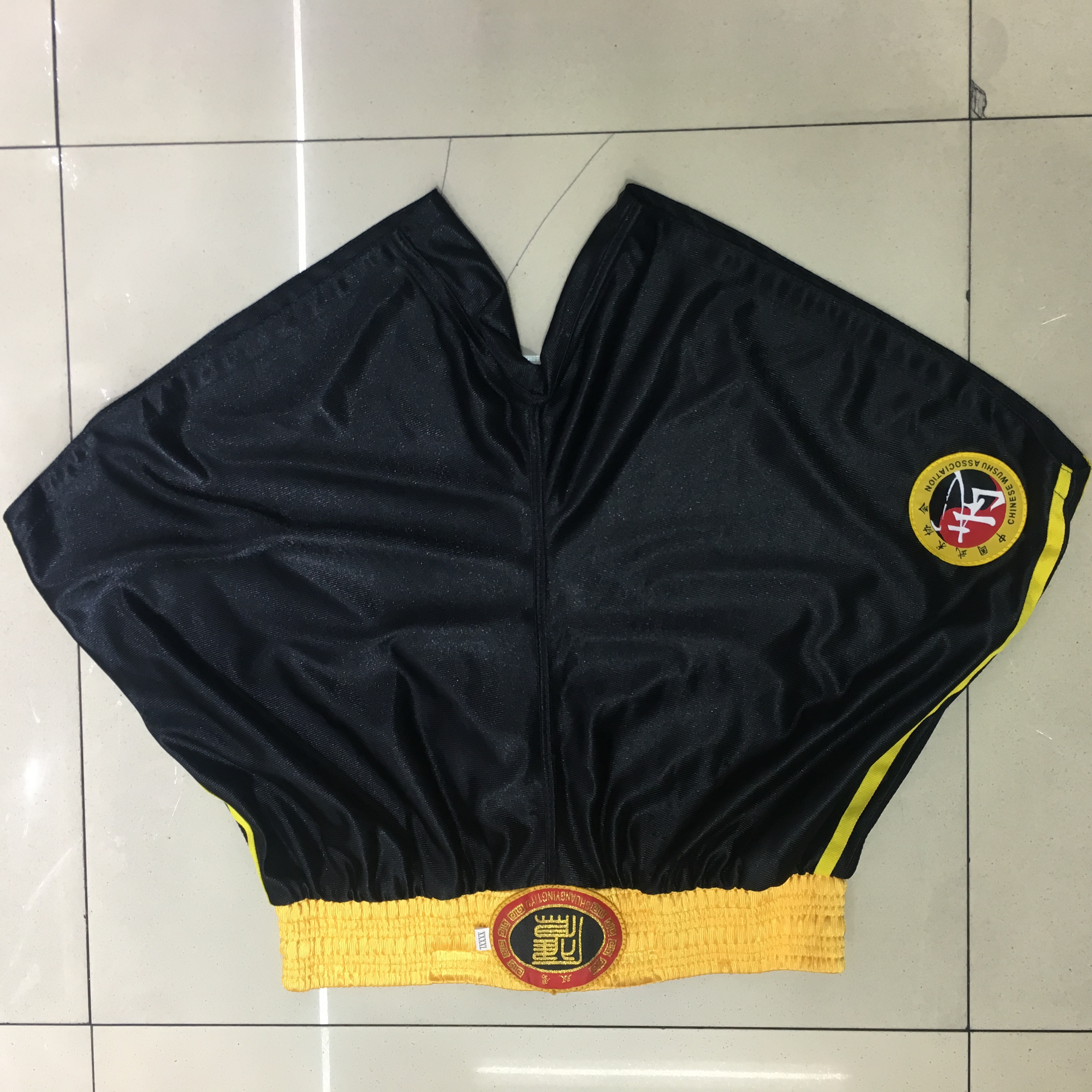 散打衣服搏击散打服格斗训练服拳击服武术裤80CM黑色
