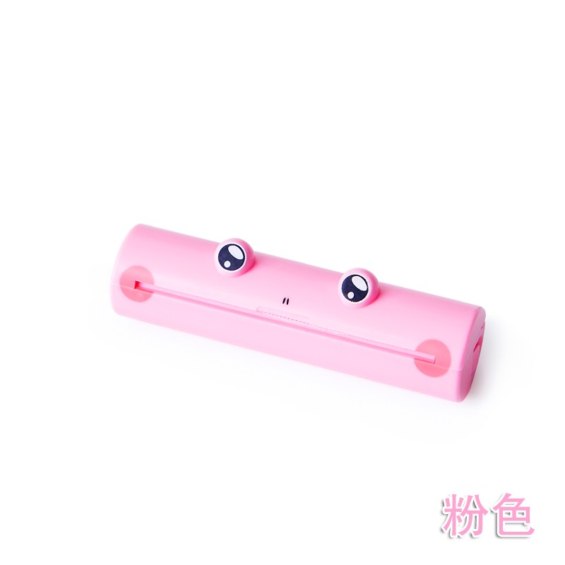 可爱青蛙强力吸盘壁式牙刷架 创意牙刷牙膏收纳架详情图1