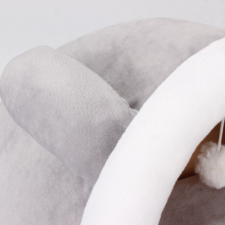 宠物猫窝封闭式猫窝狗窝冬季加绒一件代发工厂可拆洗宠物猫窝详情图2