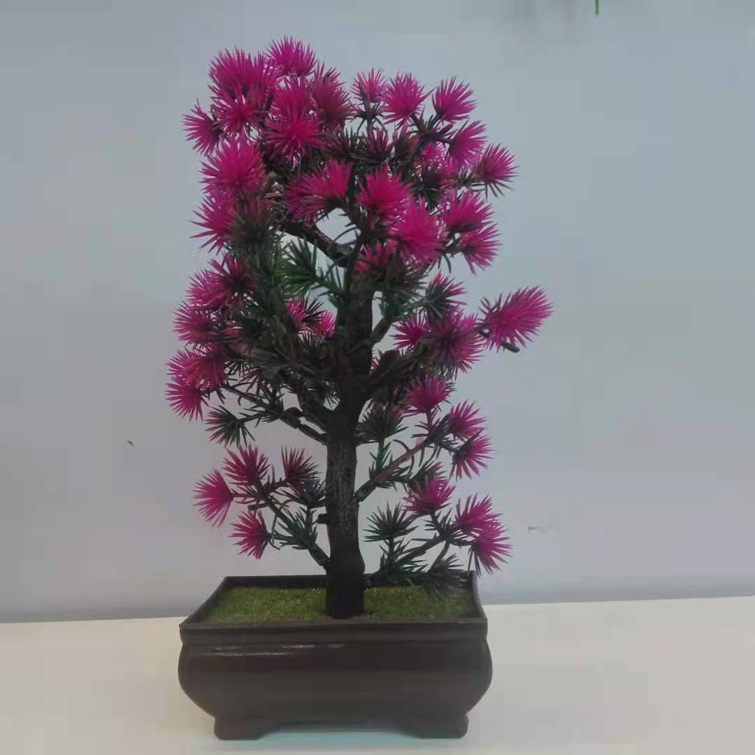 The new style of welcoming pine in red details Picture