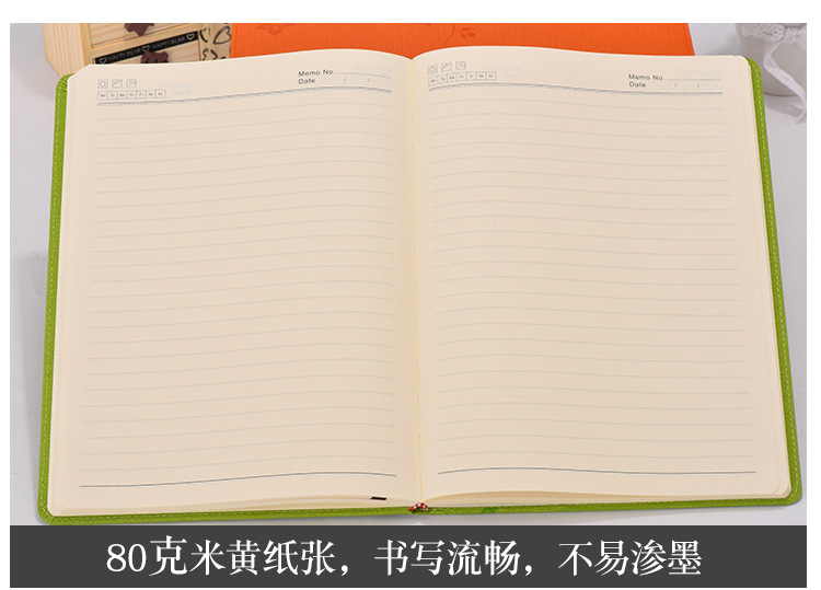 36K With Magnetic Notepad 324 Business Work Record Office Supplies Batch Soft Surface Copy details Picture