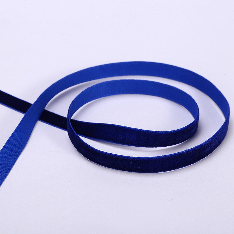 Color Velvet Ribbon Diy Ribbon Accessories Flocking Ribbon Performance Clothing Accessories Gift Packaging Ribbon full figure