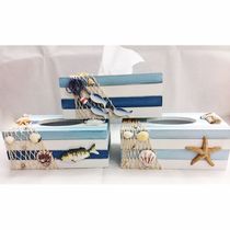 Hongdian arts and crafts decoration decoration Mediterranean style home decoration Tissue box A307