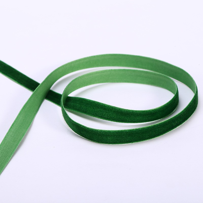 Color Velvet Ribbon Diy Ribbon Accessories Flocking Ribbon Performance Clothing Accessories Gift Packaging Ribbon Application Scenario