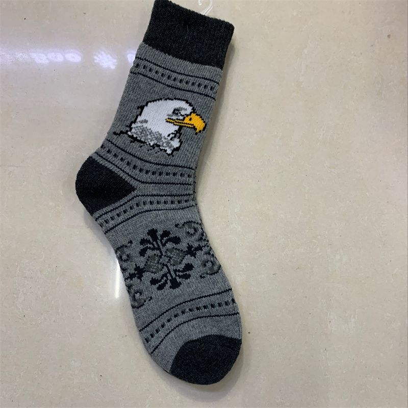 仿古羊毛袜108
