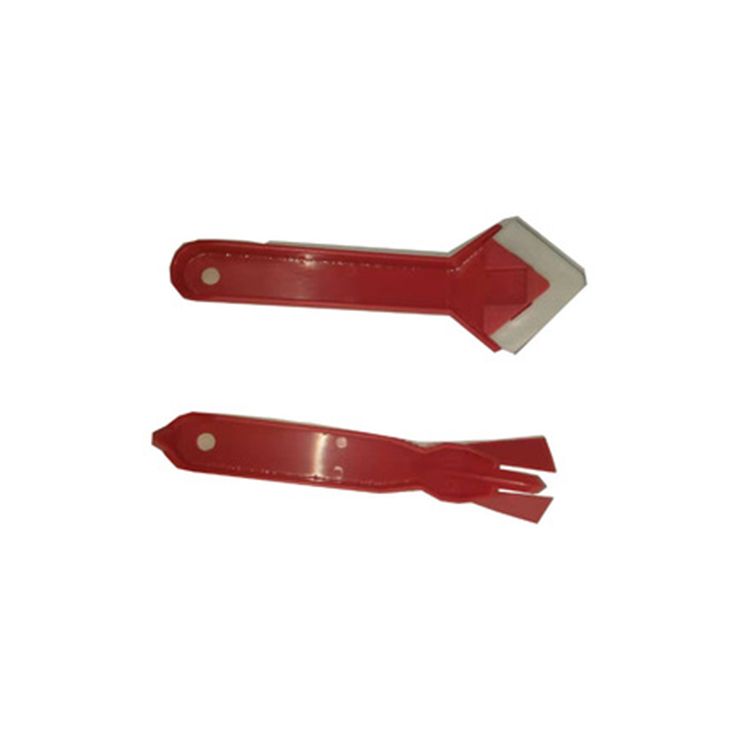 硅胶刮板填缝注浆工具 阴角刮板 塑料铲工具 凹痕修复小刮板白底实物图