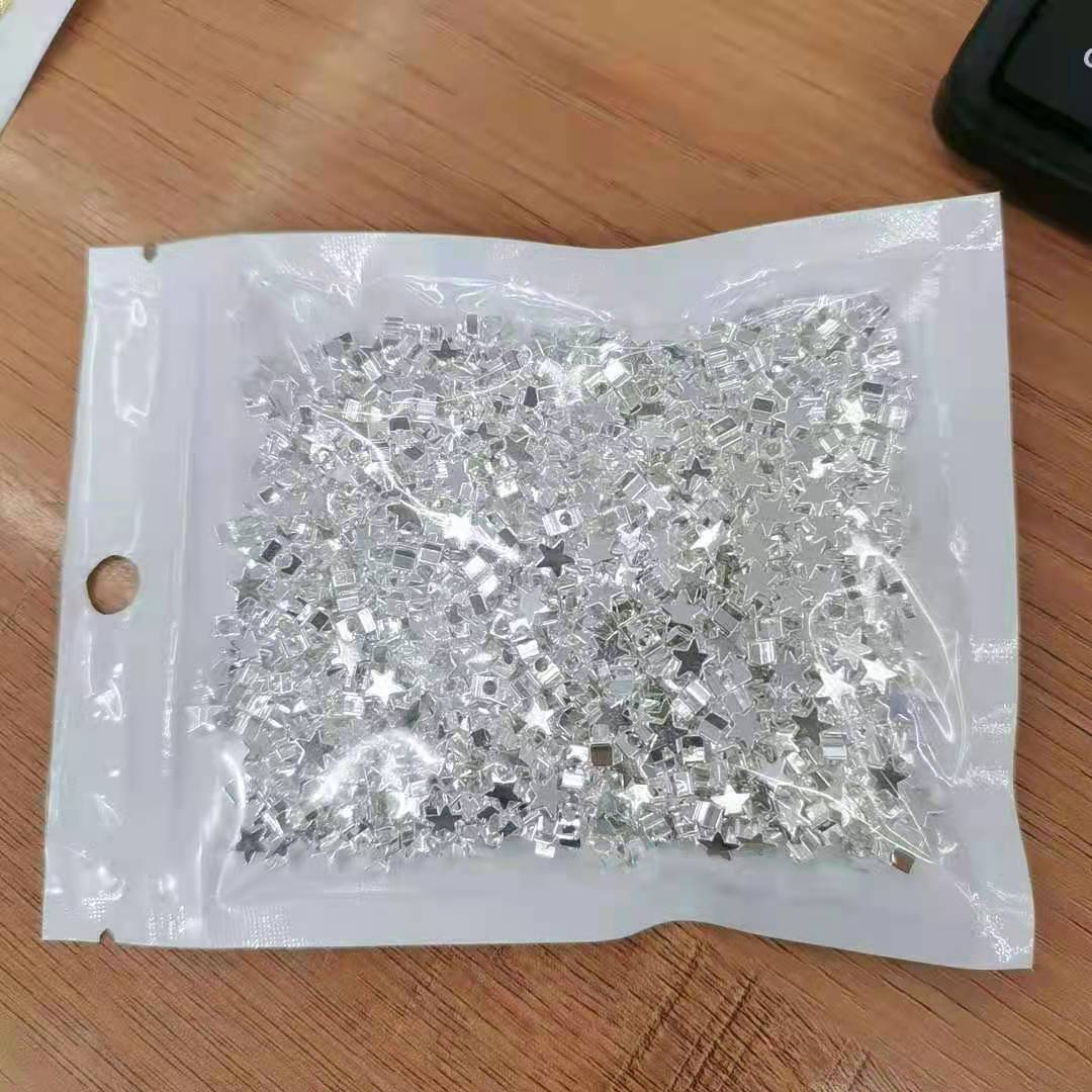 5X5.5 Factory direct sales of nail art accessories, Five-pointed Star bestsellers, fashionable Specification drawing