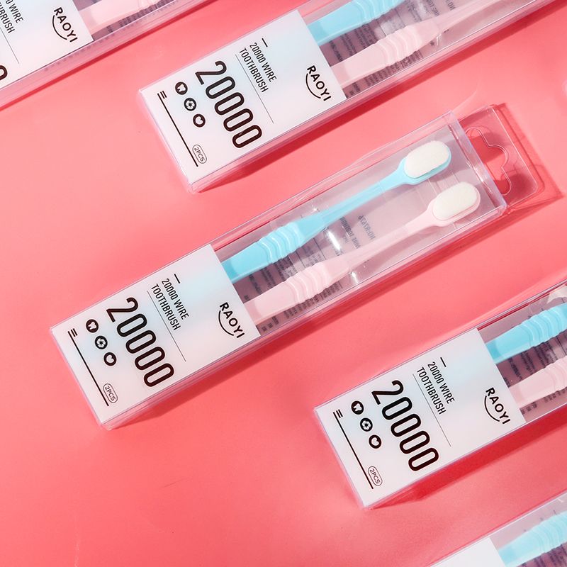 Japan Micro Nano Ten Thousand Hair Toothbrush Couple 2 Sets Of Pregnant Women Postpartum Adult Ten Thousand Hair Toothbrush Oem Item Picture
