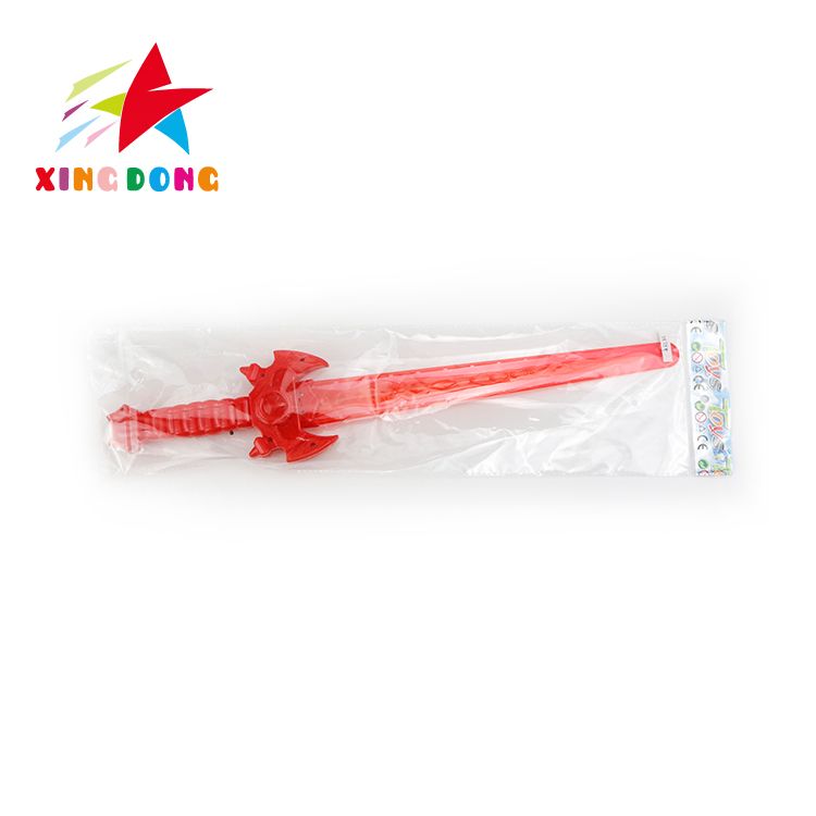 Children's toy, flashing toy, red and blue flashing sword band, sound Application Scenario