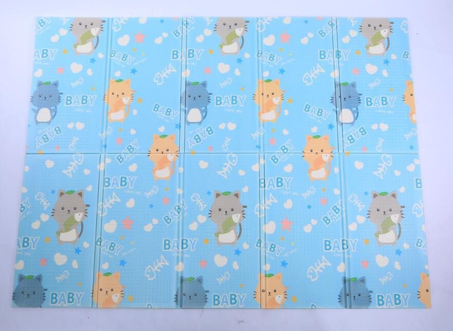 XPE crawling mat, baby crawling foldable baby play mat, children space-saving, foreign trade environmentally friendly cartoon mat detail image 8