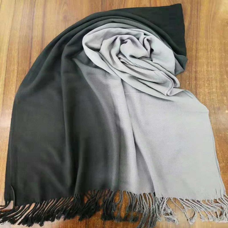 Women Winter Woven Autumn Winter Warm Outdoor Korean Korean Plaid Jacquard Square 154