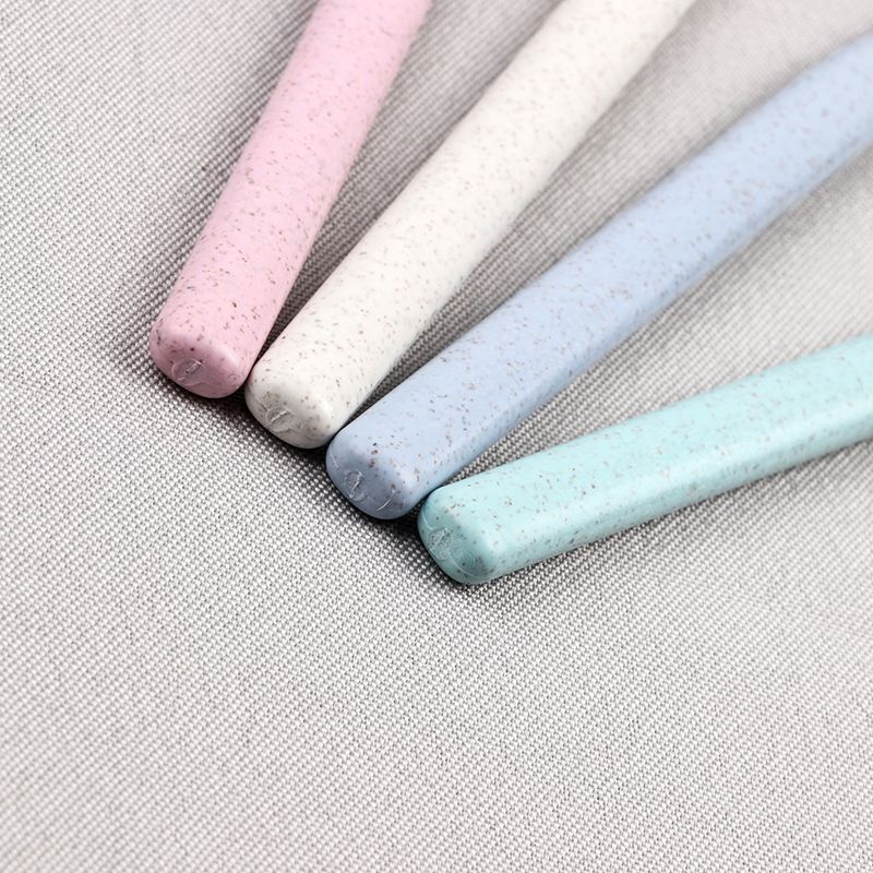 Wechat Business Explosive Japanese Non-Printing 4 Loaded Wheat Straw Adult Bamboo Charcoal Soft Bristles Toothbrush Manufacturers Wholesale Specification drawing