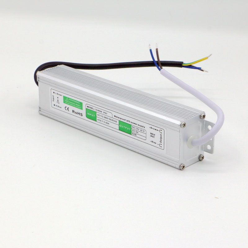 LED灯专用户外防水 DC 12V60W 小的 LED开关电源 安防/适配器电源详情图3