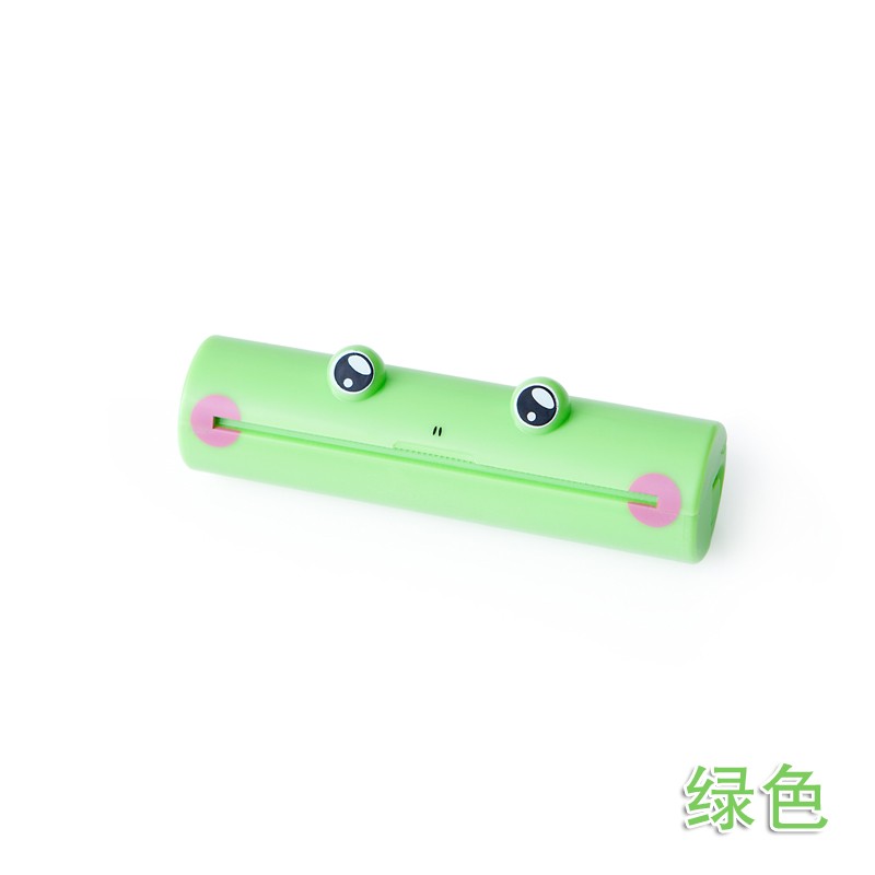 可爱青蛙强力吸盘壁式牙刷架 创意牙刷牙膏收纳架详情图2