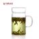 高硼硅玻璃茶壶/玻璃杯/茶具产品图