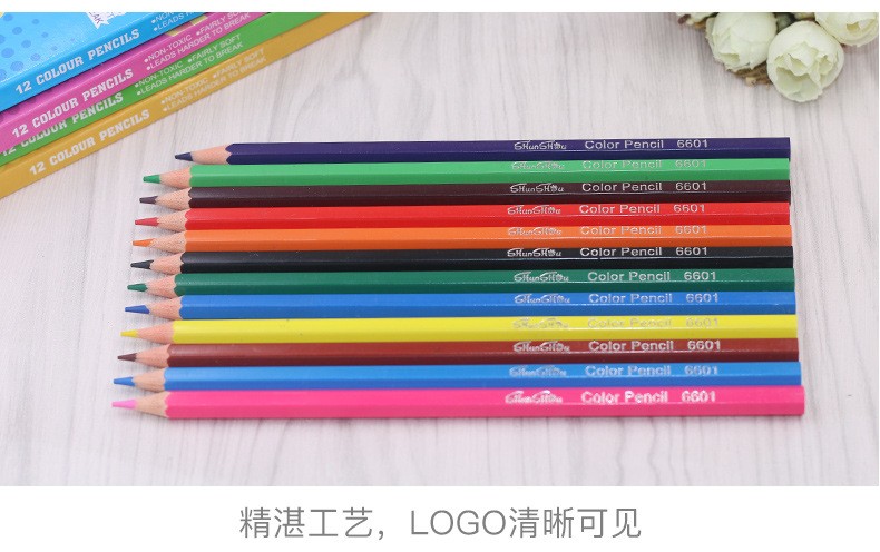 Factory direct sales of children's pencil sets, color macaron color lead sketch hb pencils, customized and available for order production detail image 5