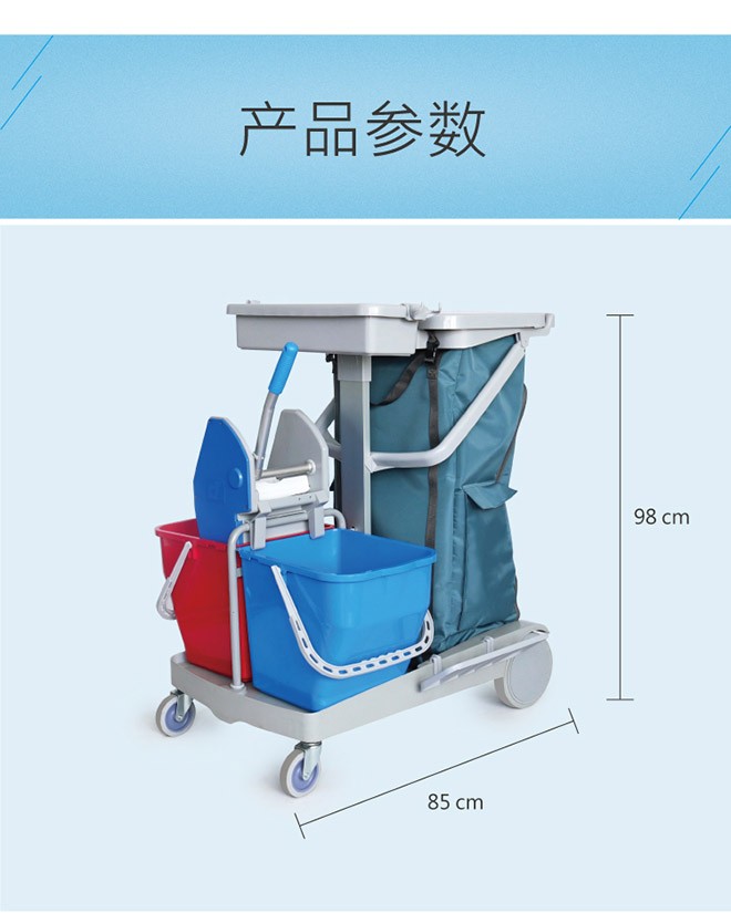JT 130 Lightweight trailer-type garbage cleaning vehicle service vehicle detail image 3