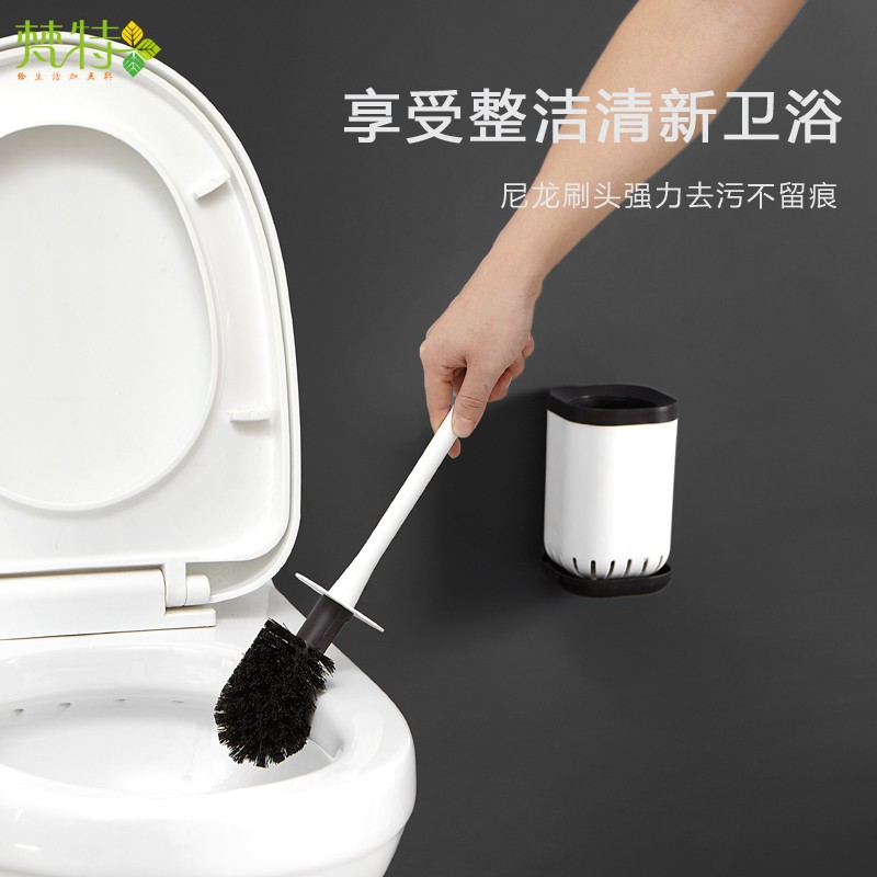 挥发马桶刷壁挂式落地式 简易安装不伤墙马桶刷详情图6