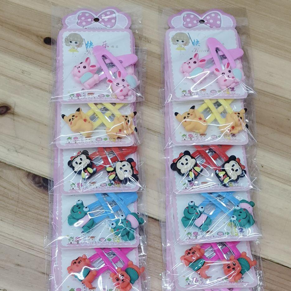 儿童饰品爆款卡通盘发发夹儿童头饰发夹BB夹可爱动物bb夹