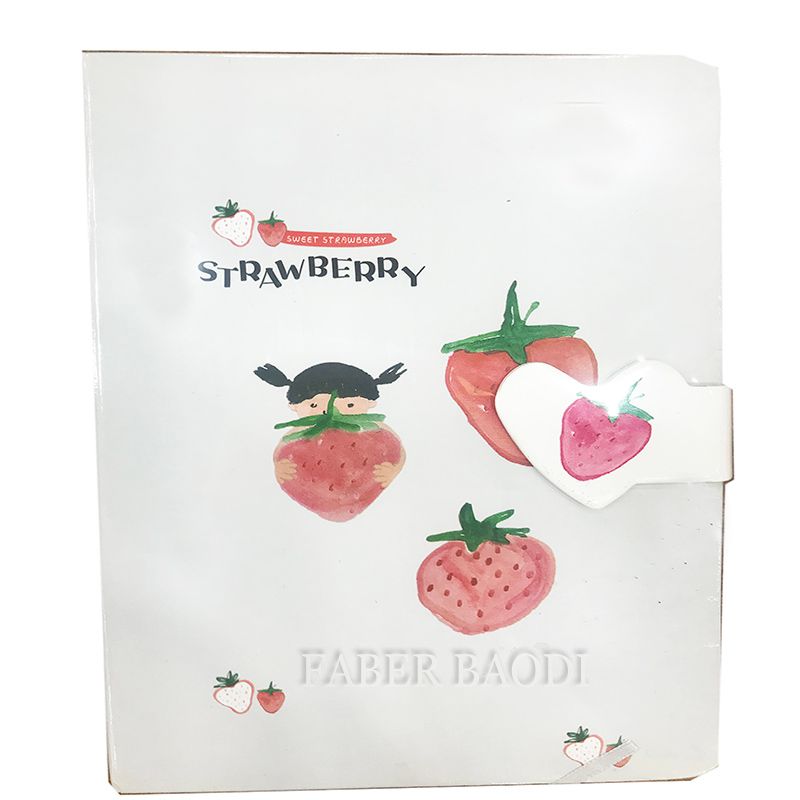 Faber Baudi 32K strawberry notebook Item Picture