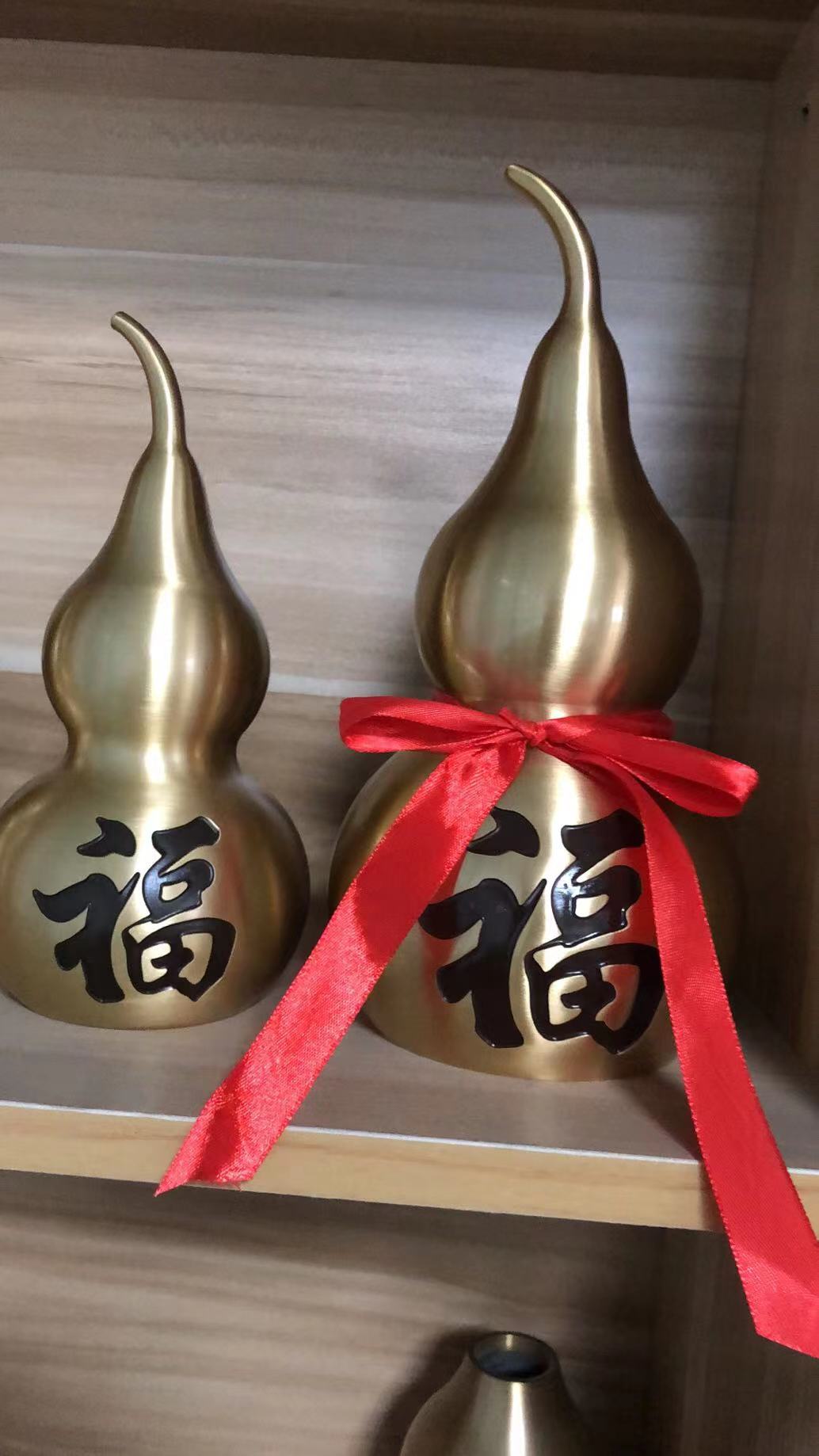 Copper gourd 3 details Picture