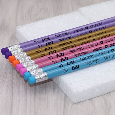 Factory direct sales and wholesale of 12-piece packs of student pens, black writing pens, fluorescent hb pencils, and custom logos are supported