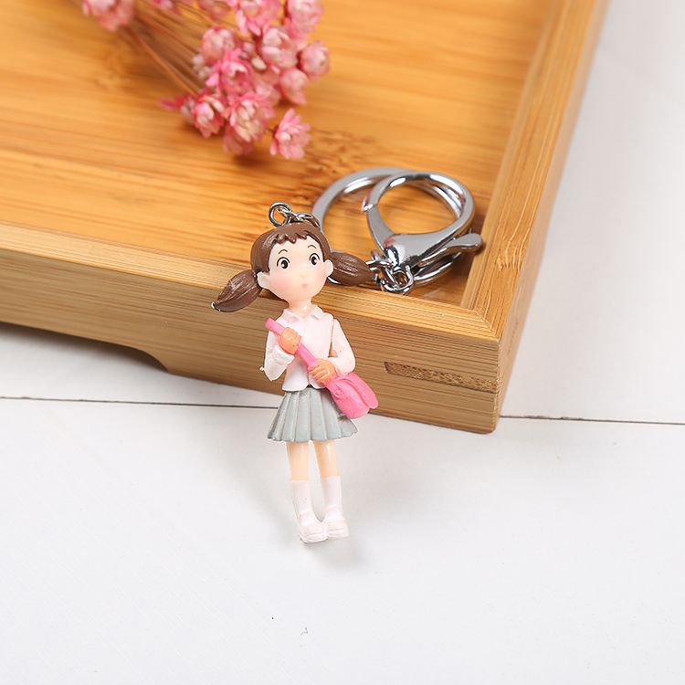 Resin Doll Key Chain Network Popular Diy Factory Direct Sales Invincible Charming Application Scenario