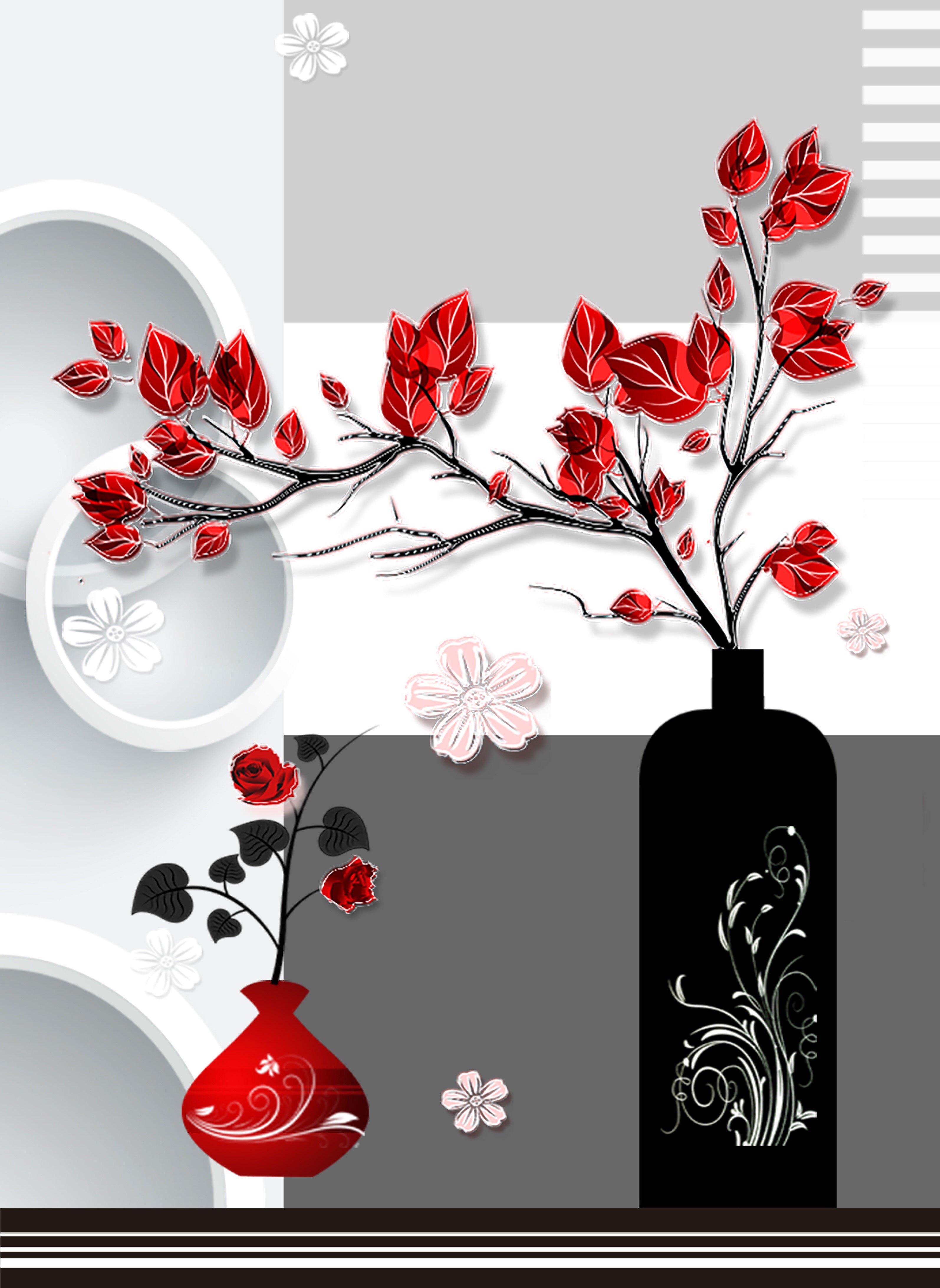 Density board board painting frameless painting modern style decorative painting 263602 detail image 1