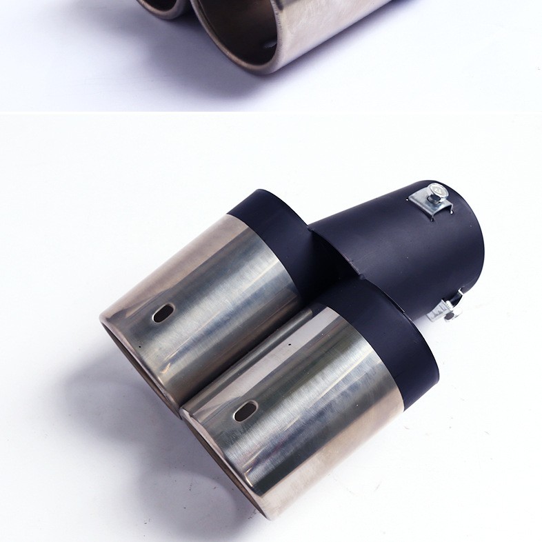 汽车尾喉双管尾管汽车消音器改装克鲁兹排气管尾改装尾管详情图8