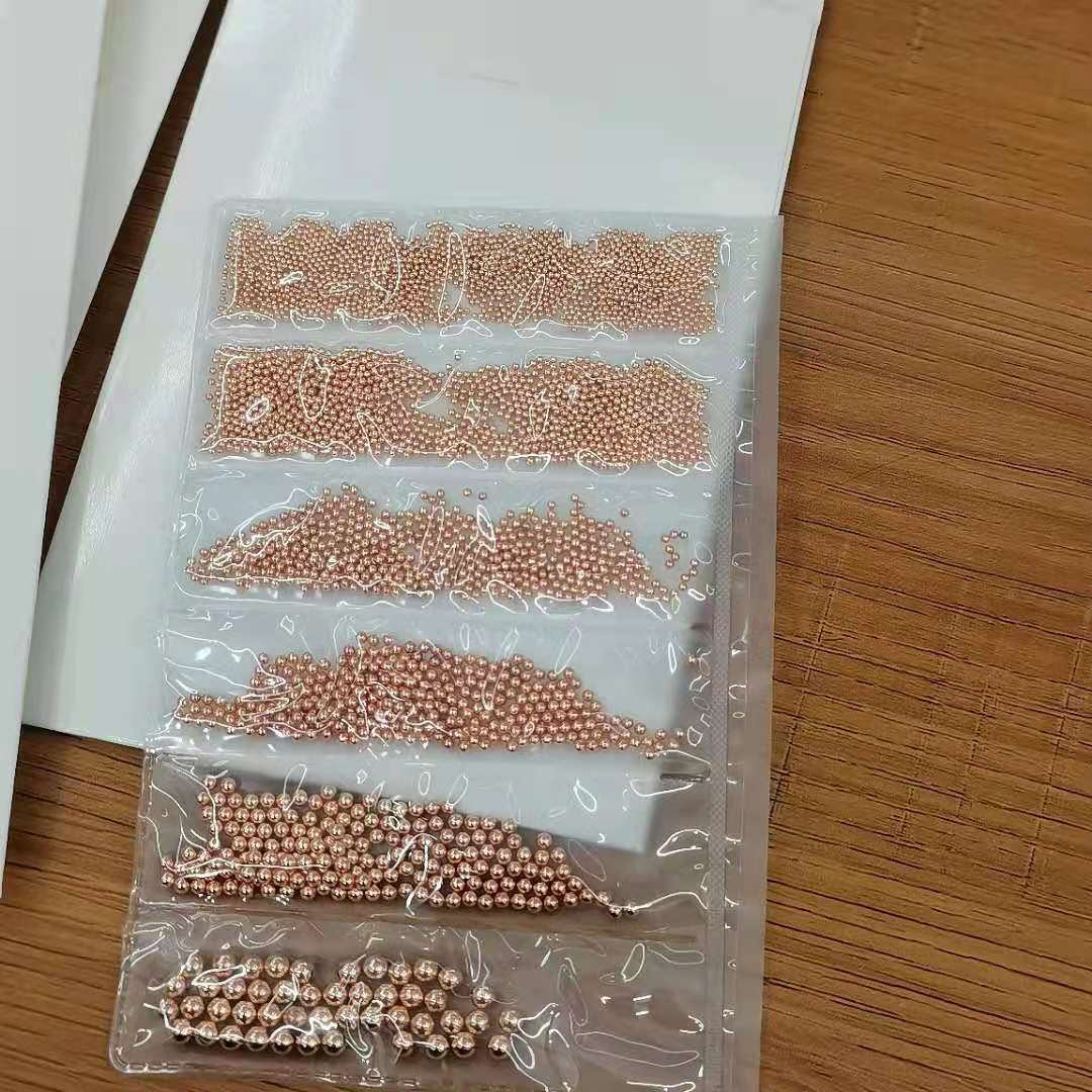 Nail art small steel balls, nail art diamond accessories, caviar fine beads, small steel balls, rose gold, factory direct sales details Picture