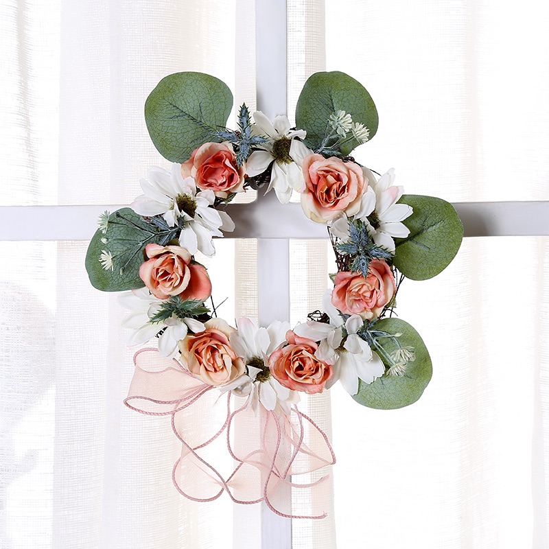 Simulated rattan wreath Model 2