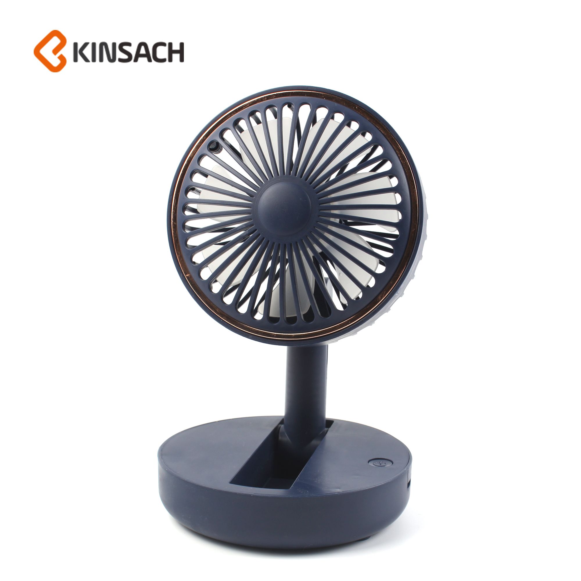 New retractable folding fan on the desktop of student dormitory bed mini USB small electric fan thumbnail