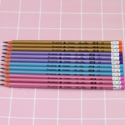 Factory direct sales and wholesale of 12-piece packs of student pens, black writing pens, fluorescent hb pencils, and custom logos are supported detail image 1