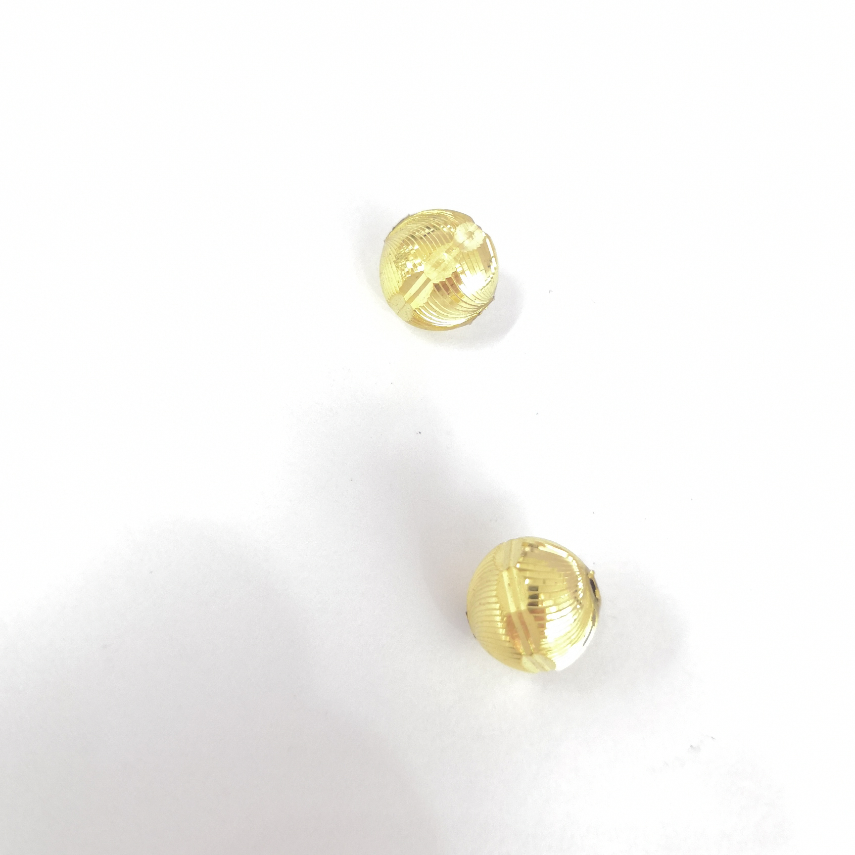Copper tube bead batch flower.