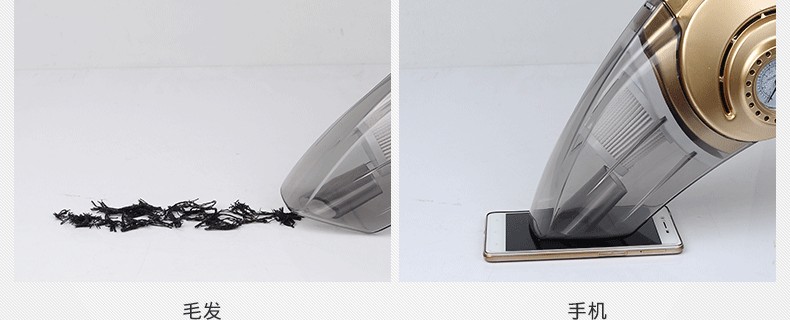 12V dry and wet dual-purpose multi-functional car vacuum cleaner in stock, air pump, car four-in-one vacuum cleaner detail image 4