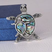Manufacturers direct sales of foreign trade hot shell turtle fashion brooch