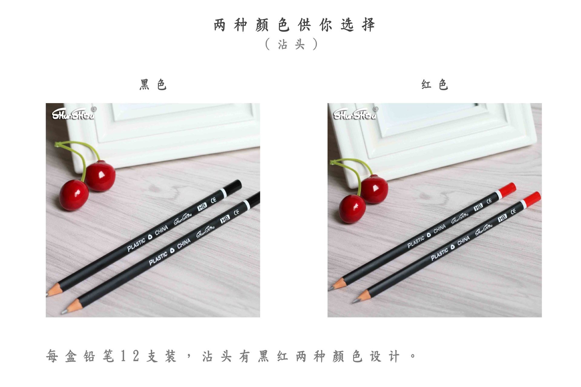 Factory direct sales of 7-inch black triangular tip writing pencils for primary school students, environmentally friendly, safe and unbreakable HB writing pencils detail image 4